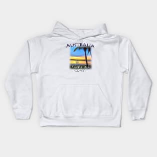 Australia - Sunshine Coast at Sunset Kids Hoodie